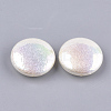 Acrylic Imitation Pearl Beads OACR-S024-10-2