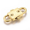 Adjustable Alloy Chain Buckles PALLOY-WH0070-35G-2