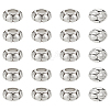 20Pcs Tibetan Style Alloy European Beads FIND-LP0002-05-1