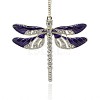 Alloy Enamel Dragonfly Big Pendants X-ENAM-L034-05P-1