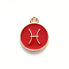 Alloy Enamel Pendants LS-ENAM-S124-01A-07H-2