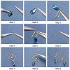 SUNNYCLUE DIY Dangle Earring Making Kits DIY-SC0016-39-4