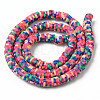 Handmade Polymer Clay Beads Strands CLAY-N008-010L-2