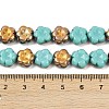 Czech Pressed Glass Beads GLAA-I061-23C-4