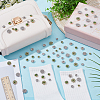 200Pcs 2 Colors Iron Rhinestones Cabochons FIND-AR0006-24-4
