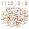  80pcs 4 Styles Natural Cultured Freshwater Pearl Charms PEAR-NB0001-65-1