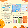 1Set Halloween Theme DIY Pumpkin Knitting Kits for Beginners DIY-SC0026-82-3