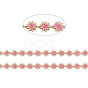 Golden Brass Enamel Link Chains CHC-H103-06C-G-2