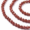 Synthetic Goldstone Beads Strands X-G-L581A-004B-2