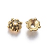 Tibetan Style Alloy Caps GLF0664Y-1