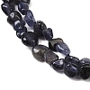 Natural Iolite/Cordierite/Dichroite Beads Strands G-A284-A02-01-4