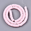 Handmade Polymer Clay Beads Strands CLAY-R089-6mm-125-2
