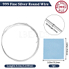 999 Fine Silver Sterling Silver Wire STER-BBC0006-66B-2