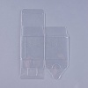 Transparent Plastic PVC Box Gift Packaging CON-WH0060-01B-2