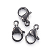 304 Stainless Steel Lobster Claw Clasps X-STAS-H353-B-02B-1