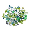 Geometry Shapes Transparent Glass Cabochons GLAA-WH0031-05-1