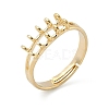 Adjustable Brass Finger Ring Trays for Hanging Pendant KK-K414-03D-G-1