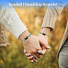 Adjustable Nylon Braided Bead Bracelets BJEW-TA00488-6