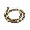 Natural Rhyolite Jasper Beads Strands G-F674-03AB-8mm-2