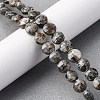 Natural Fluorescent Syenite Rock(Glow under UV Light) Beads Strands G-C179-A39-03-1