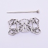Tibetan Style Alloy Hair Forks OHAR-WH0016-34-1