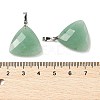 Natural Green Aventurine Pendants G-L614-D04-P03-3