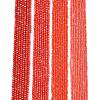Electroplate Glass Beads Strands EGLA-A044-P4mm-A21-2