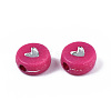 Opaque Acrylic Beads X-PACR-N006-50-B02-4