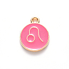 Alloy Enamel Pendants ENAM-S124-01A-03G-3