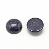Synthetic Blue Goldstone Cabochons G-R416-12mm-34-2