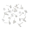 2 Pairs Alloy Stud Earrings for Women EJEW-FS0001-27K-3