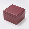 Light Cover Paper Jewelry Ring Box OBOX-G012-01A-1
