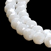 Electroplate Opaque Glass Beads Strands EGLA-A035-P6mm-A01-3