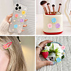 20pcs Opaque Resin Cabochons RESI-TADJ0001-08E-7