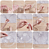 Half Round Shaped Acrylic Hat Display Stands for Hat Wig ODIS-WH0086-096-4
