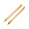 Ion Plating(IP) 304 Stainless Steel Hair Bobby Pins M043-01G-4
