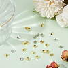 60Pcs 2 Colors Brass Spacer Beads KK-GO0001-36-4