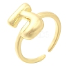 Rack Plating Brass Open Cuff Rings RJEW-S394-01G-J-2