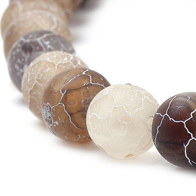 Natural Weathered Agate Beads Strands G-S259-05G-10mm-1
