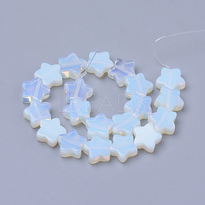 Opalite Beads Strands X-G-R451-08D-1