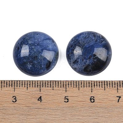 Natural Sodalite Cabochons G-T020-18mm-33-1