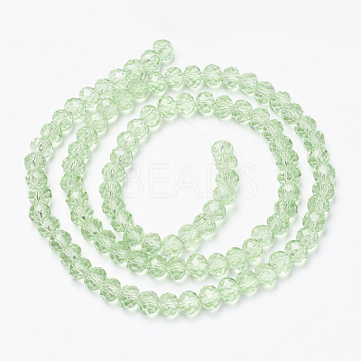 Glass Beads Strands X-EGLA-A034-T4mm-D09-1