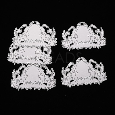 Easter Egg & Bunny Carbon Steel Cutting Dies Stencils DIY-A008-12-1