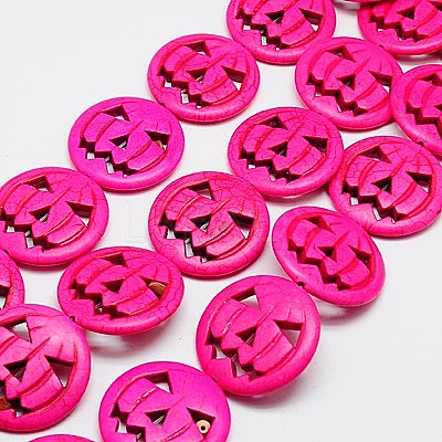 Synthetic Turquoise Beads Strands TURQ-G115-15mm-02-1