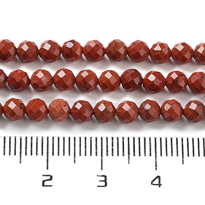 Natural Red Jasper Beads Strands G-J400-E15-02-1