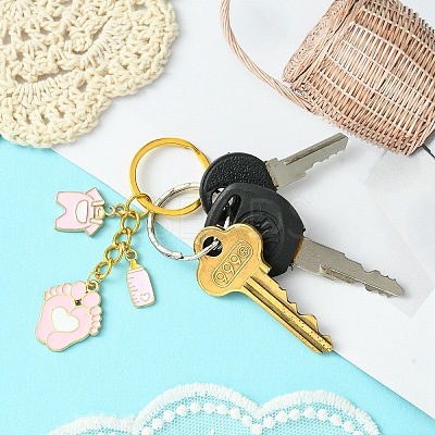 Alloy Enamel Keychain KEYC-YW00023-01-1