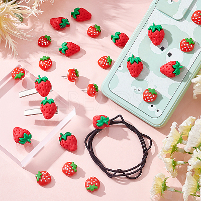 60Pcs 2 Style Resin Cabochons CRES-SC0002-36-1