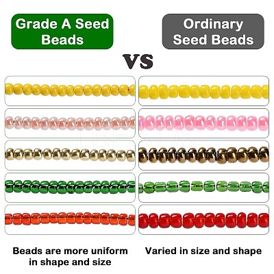 12/0 Glass Seed Beads SEED-J014-F12-40A-1
