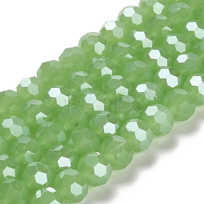 Electroplate Glass Beads Strands LS-EGLA-A035-J10mm-A01-1