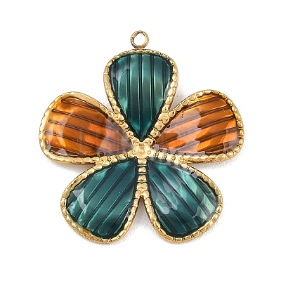 304 Stainless Steel Pendants STAS-H249-04G-02-1